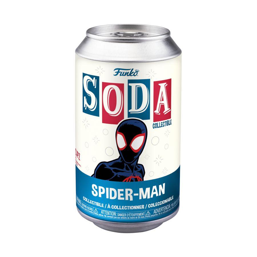 FUN73423 SpiderMan: Across the Spider-Verse - Spider-Man (with chase) Vinyl Soda - Funko - Titan Pop Culture