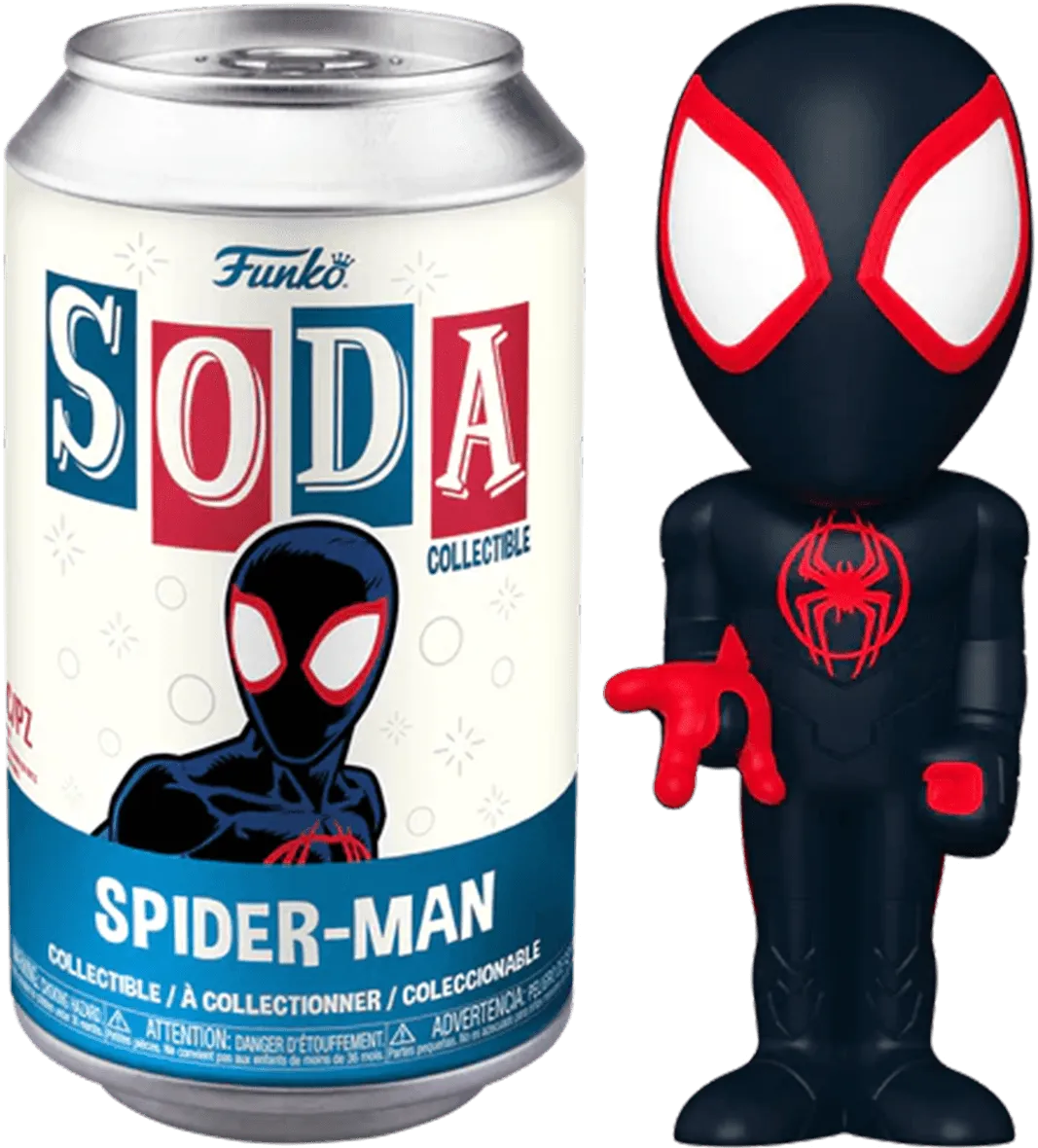 FUN73423 SpiderMan: Across the Spider-Verse - Spider-Man (with chase) Vinyl Soda - Funko - Titan Pop Culture