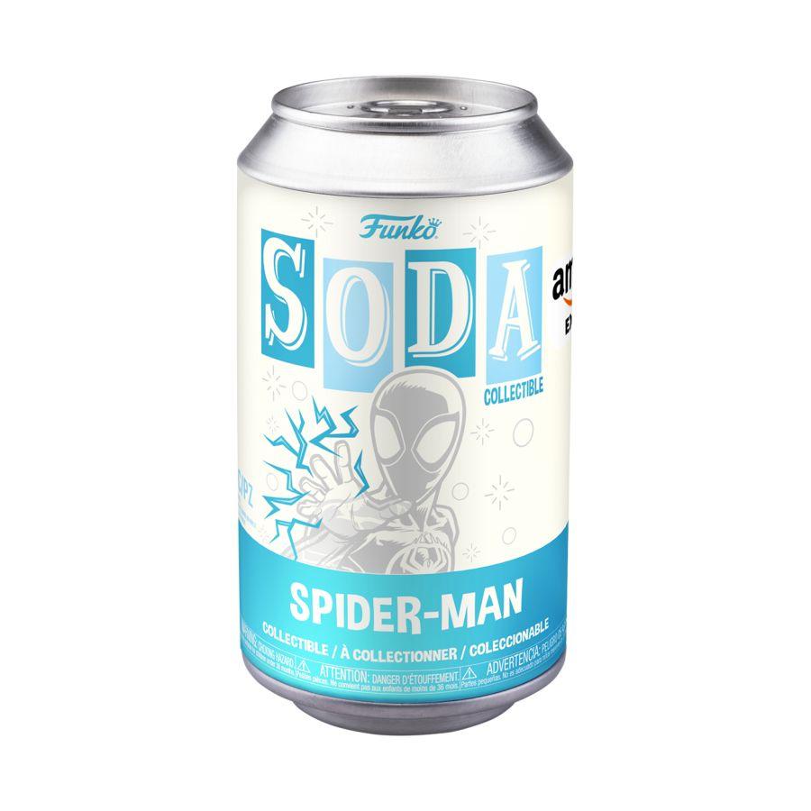 FUN73424 SpiderMan: Across the Spider-Verse - Spider-Man Camo (with chase) Vinyl Soda - Funko - Titan Pop Culture