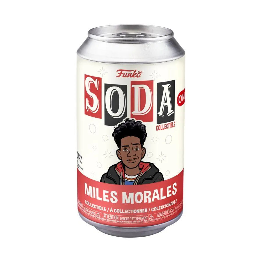 FUN73425 SpiderMan: Across the Spider-Verse - Miles Morales (with chase) Vinyl Soda - Funko - Titan Pop Culture