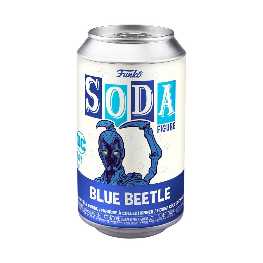 FUN73437 Blue Beetle (2023) - Blue Beetle (with chase) Vinyl Soda - Funko - Titan Pop Culture