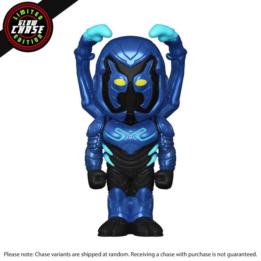 FUN73437 Blue Beetle (2023) - Blue Beetle (with chase) Vinyl Soda - Funko - Titan Pop Culture