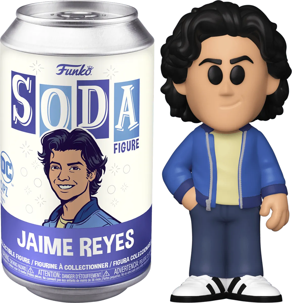 FUN73444 Blue Beetle (2023) - Jaime Reyes (with chase) Vinyl Soda - Funko - Titan Pop Culture