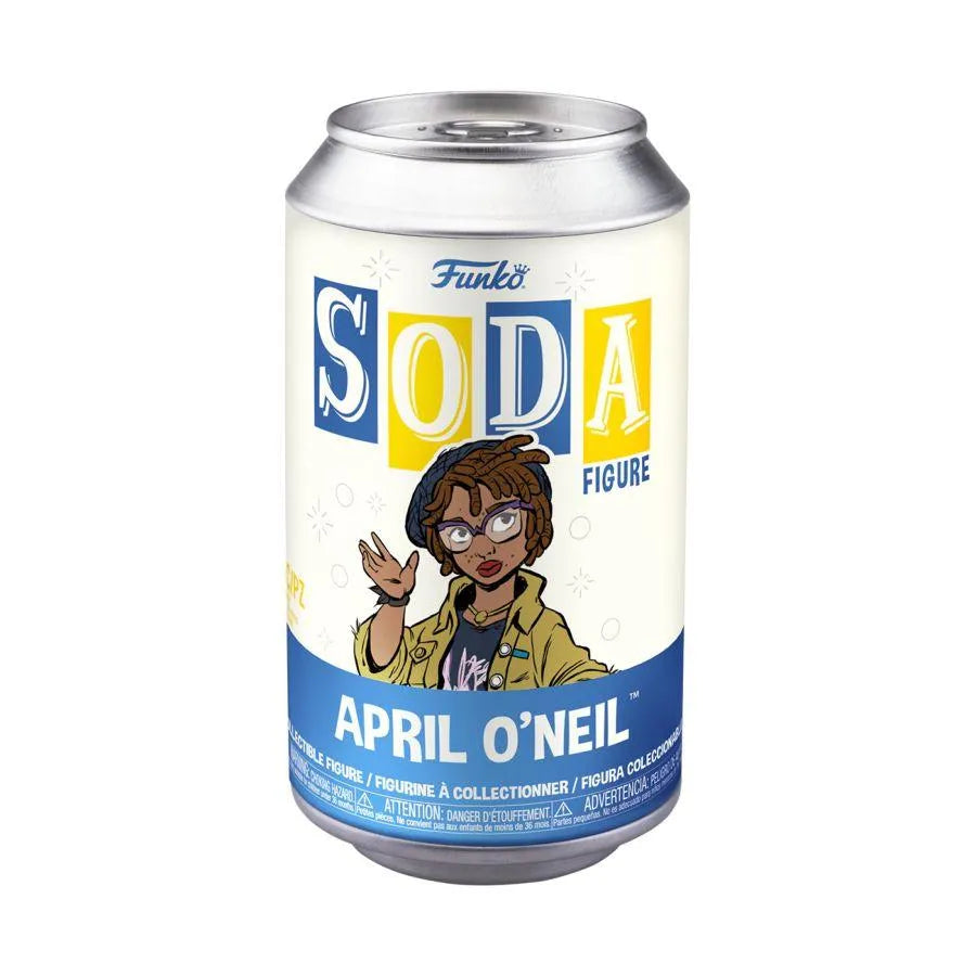 FUN73447 Teenage Mutant Ninja Turtles: Mutant Mayhem (2023) - April O'Neil (with chase) Vinyl Soda - Funko - Titan Pop Culture