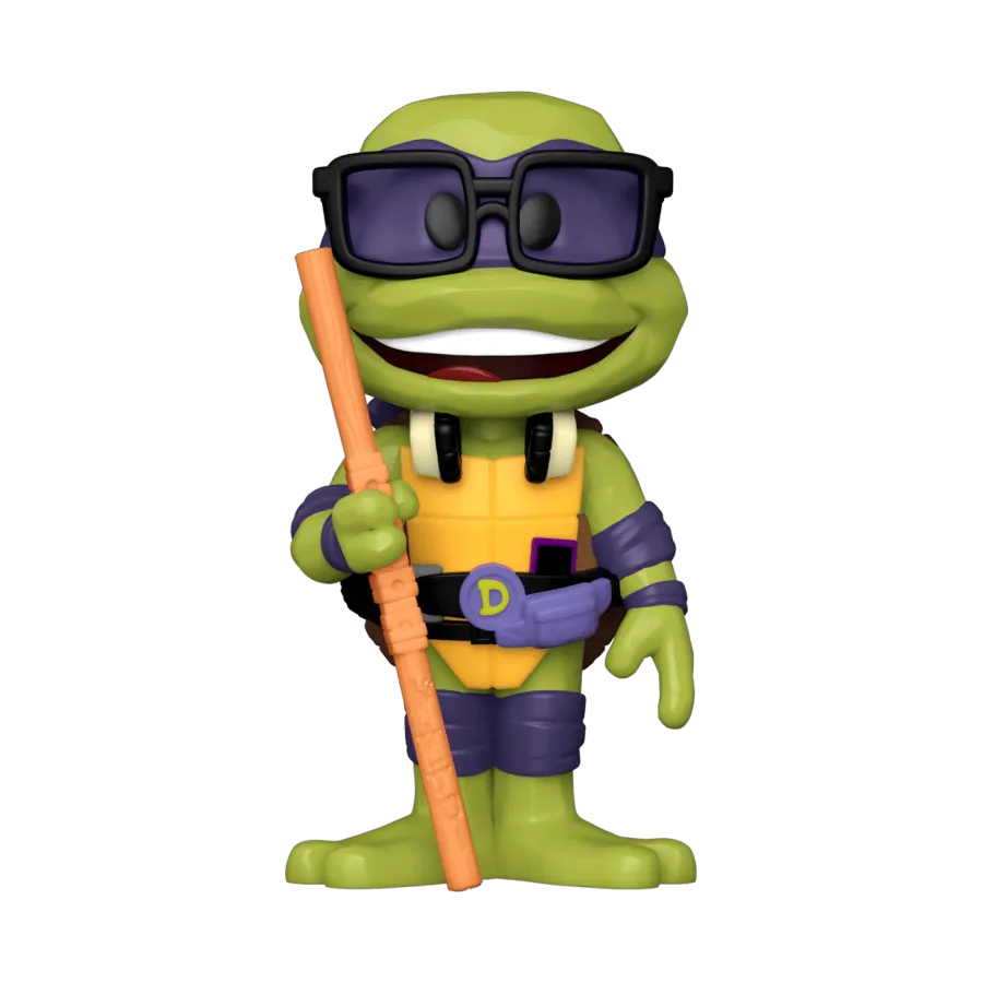 FUN73450 Teenage Mutant Ninja Turtles: Mutant Mayhem (2023) - Donatello (with chase) Vinyl Soda - Funko - Titan Pop Culture