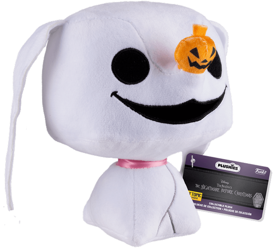 FUN73583 The Nightmare Before Christmas - Zero 30th Anniversary US Exclusive Glow 7" Plush [RS] - Funko - Titan Pop Culture