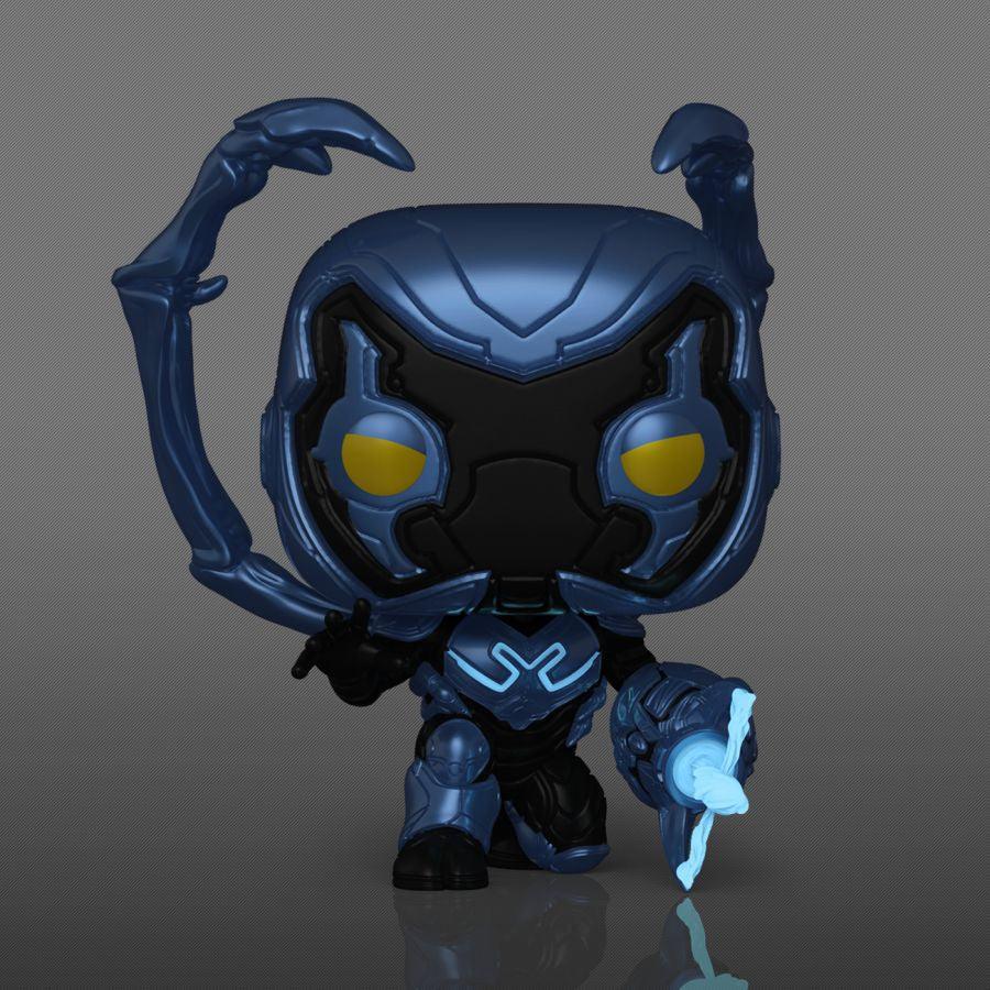 FUN73598 Blue Beetle (2023) - Blue Beetle Glow US Exclusive Pop! Vinyl [RS] - Funko - Titan Pop Culture