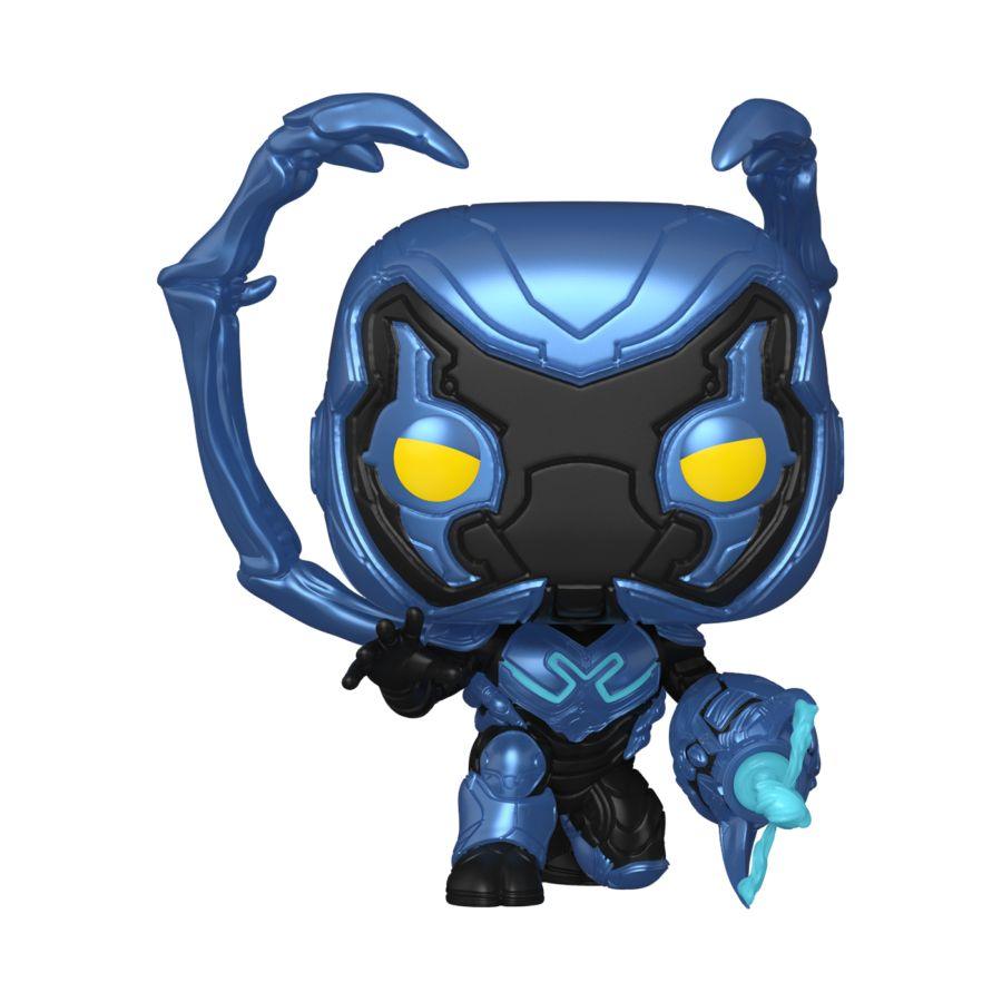 FUN73598 Blue Beetle (2023) - Blue Beetle Glow US Exclusive Pop! Vinyl [RS] - Funko - Titan Pop Culture