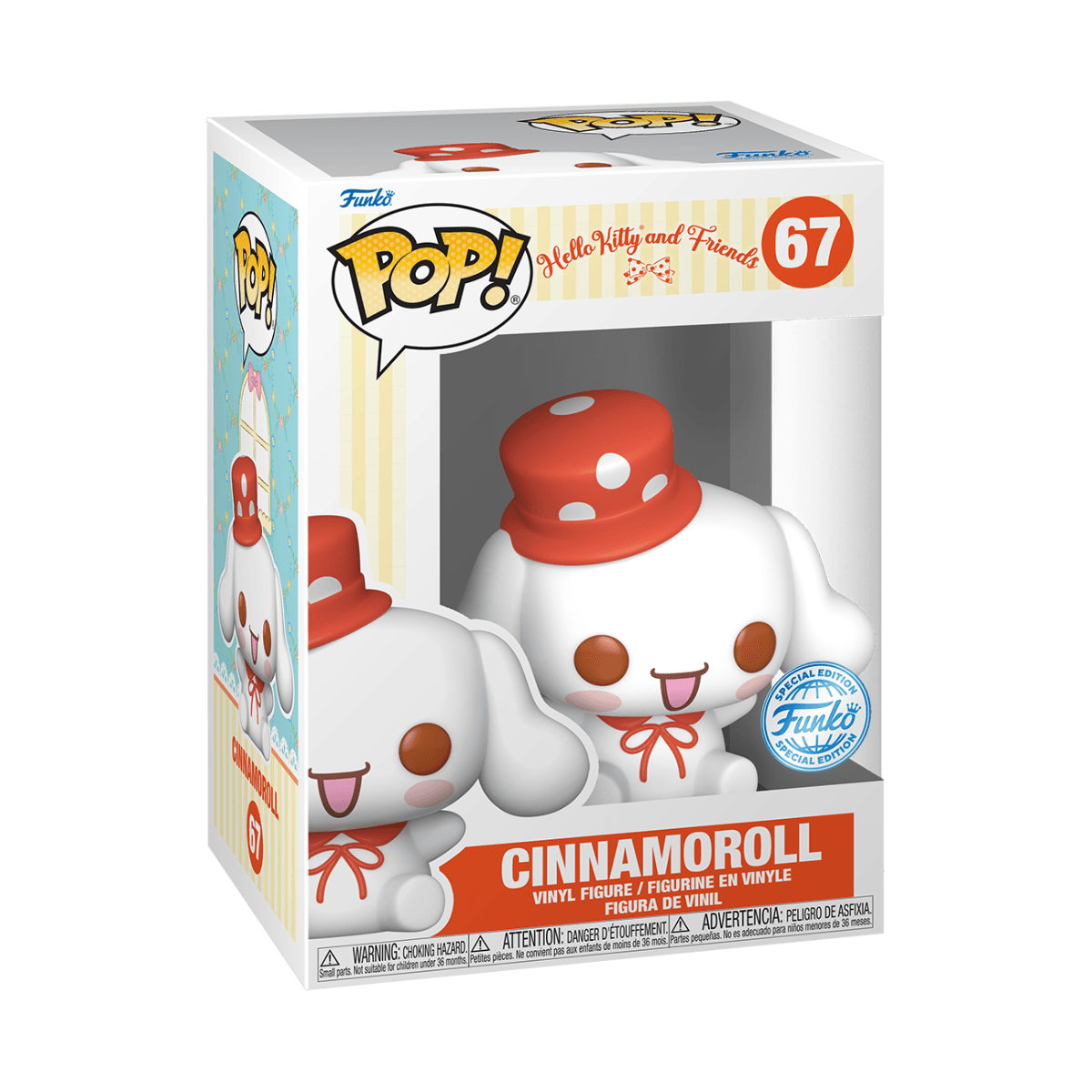 FUN73599 Sanrio - Cinnamoroll with Hat US Exclusive Pop! Vinyl [RS] - Funko TBA - Titan Pop Culture