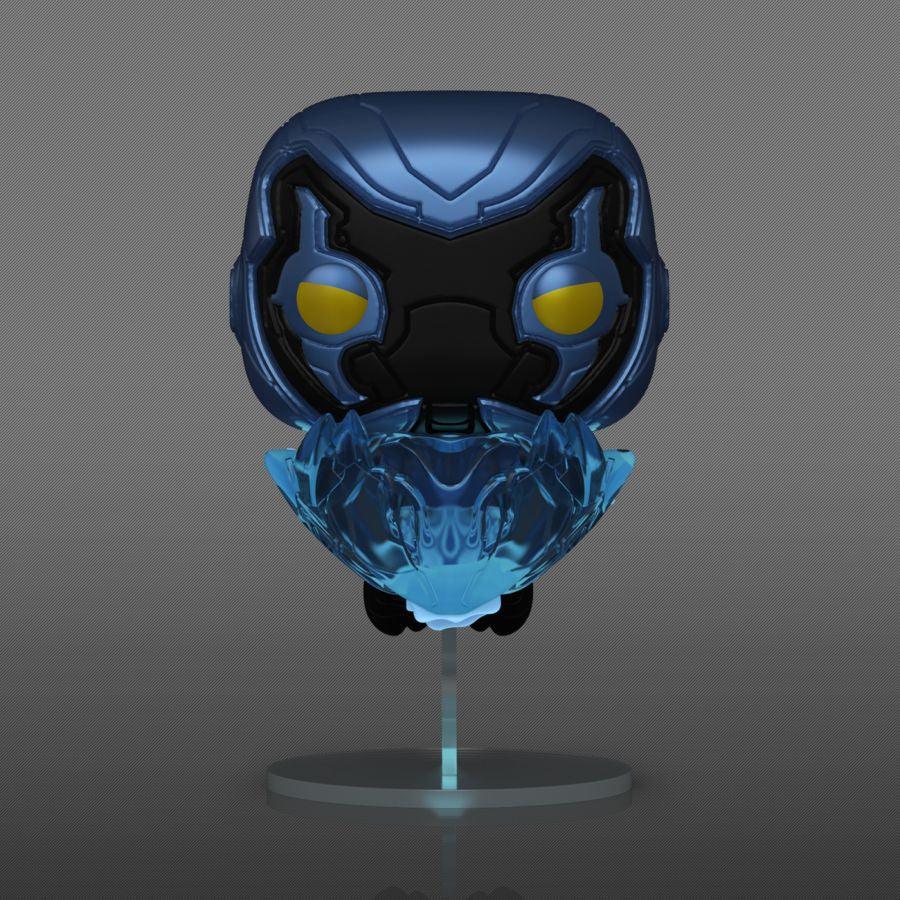 FUN73636 Blue Beetle (2023) - Blue Beetle in Flight Glow US Exclusive Pop! Vinyl [RS] - Funko - Titan Pop Culture