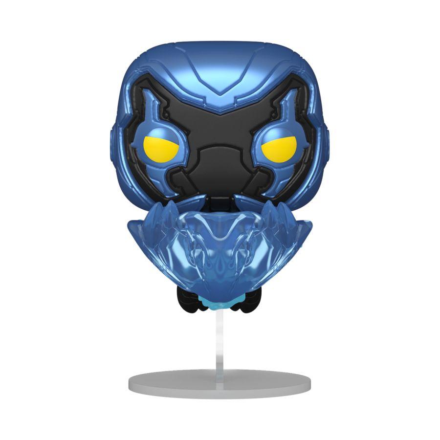 FUN73636 Blue Beetle (2023) - Blue Beetle in Flight Glow US Exclusive Pop! Vinyl [RS] - Funko - Titan Pop Culture