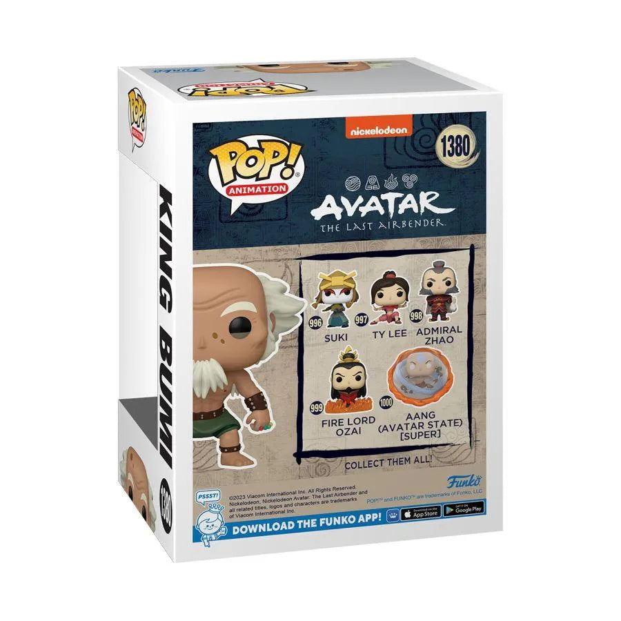 FUN73692 Avatar the Last Airbender - King Bumi US Exclusive Pop! Vinyl [RS] - Funko - Titan Pop Culture