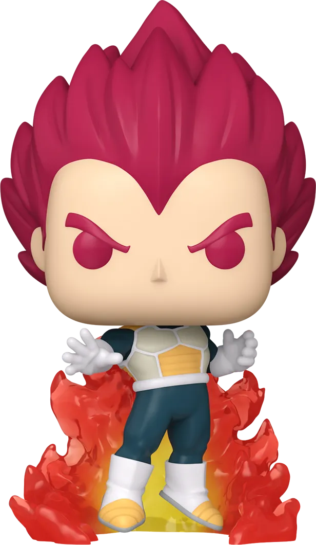 FUN73695 Dragon Ball Super: Broly - Super Saiyan God Vegeta (with chase) US Exclusive Pop! Vinyl [RS] - Funko - Titan Pop Culture