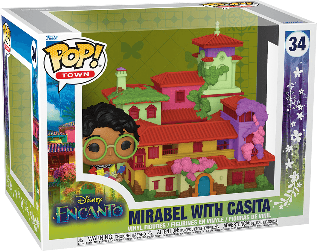 FUN73717 Encanto - Mirabel with Casita Pop! Town - Funko - Titan Pop Culture