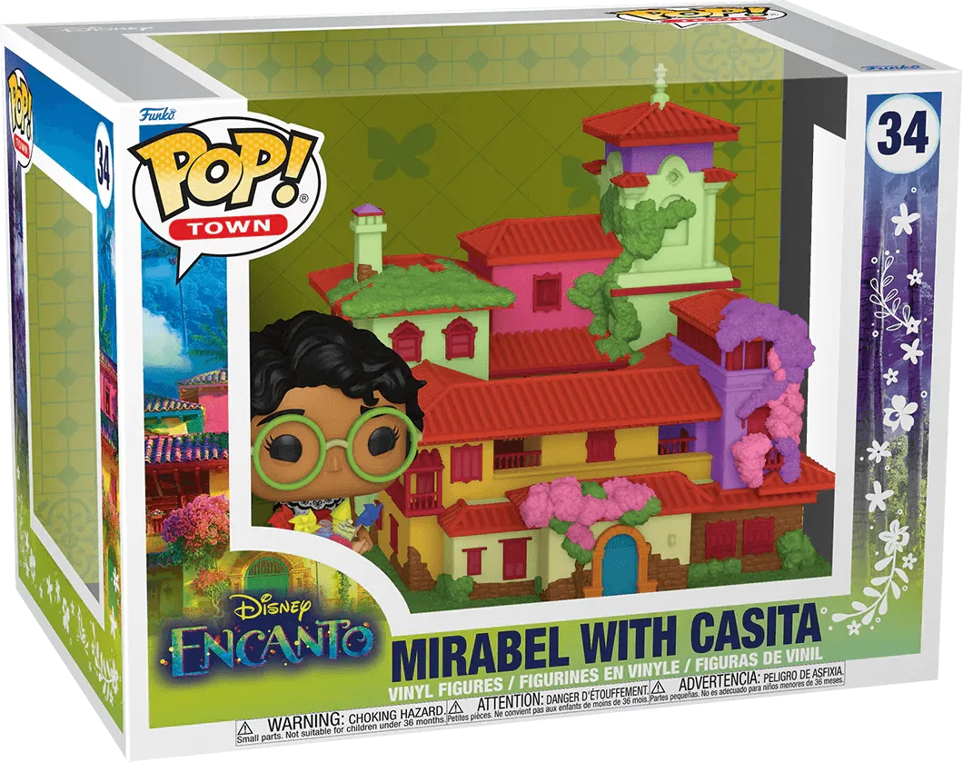 FUN73717 Encanto - Mirabel with Casita Pop! Town - Funko - Titan Pop Culture