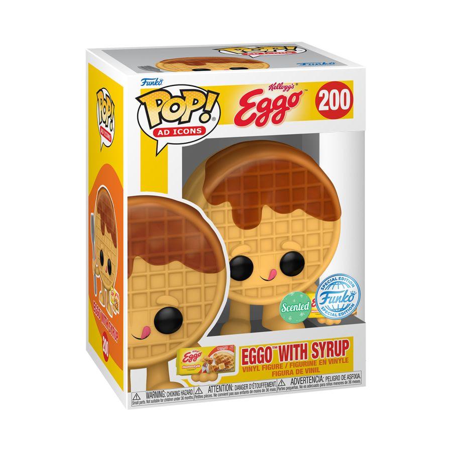 FUN73722 Kelloggs - Eggo with Syrup US Exclusive Scented Pop! Vinyl [RS] - Funko - Titan Pop Culture