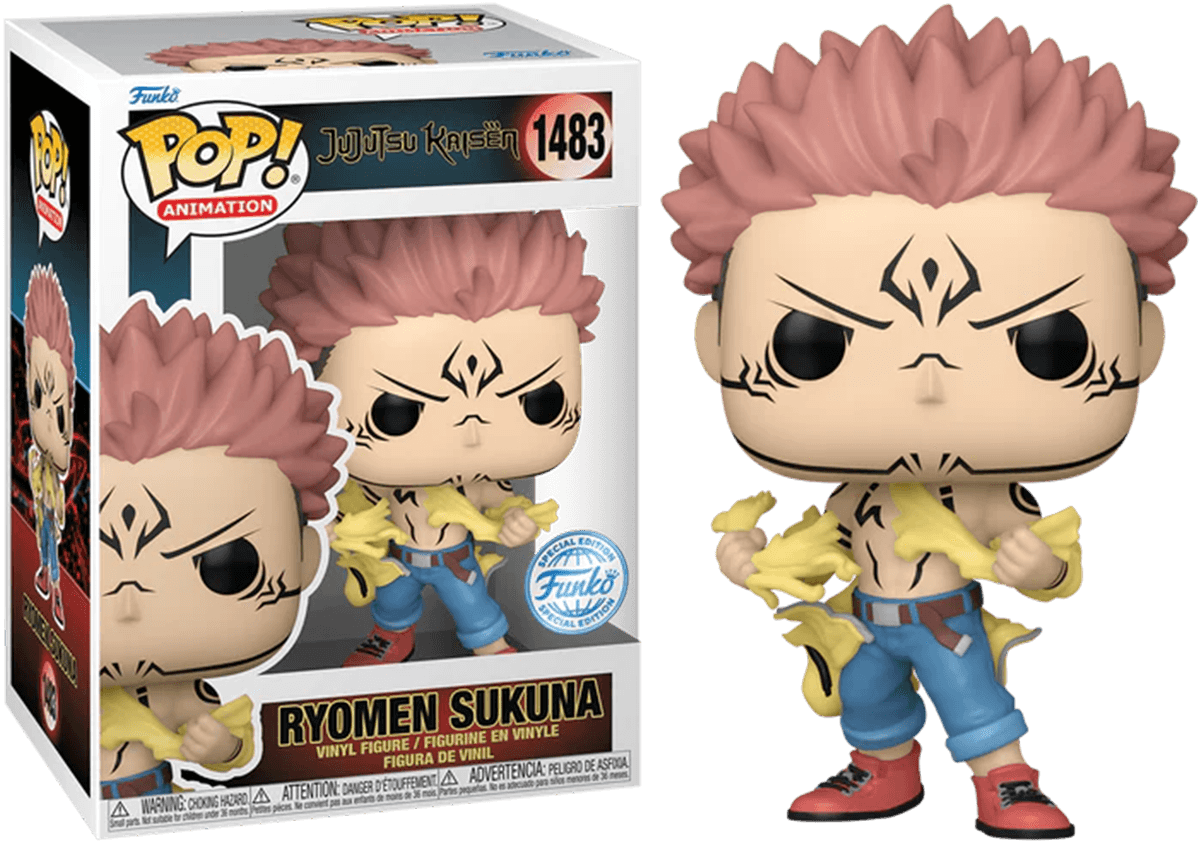 FUN73774 Jujutsu Kaisen - Ryomen Sukuna Pop! Vinyl [RS] - Funko - Titan Pop Culture