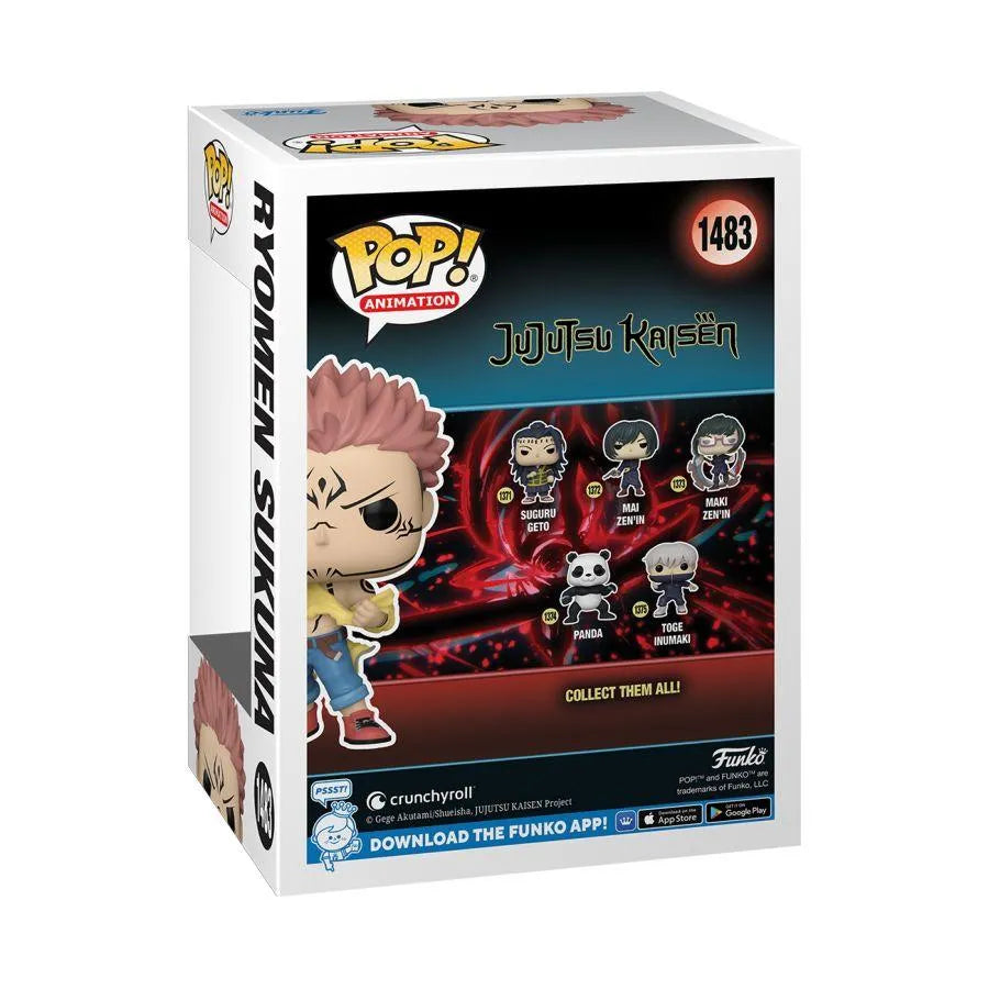 FUN73774 Jujutsu Kaisen - Ryomen Sukuna Pop! Vinyl [RS] - Funko - Titan Pop Culture