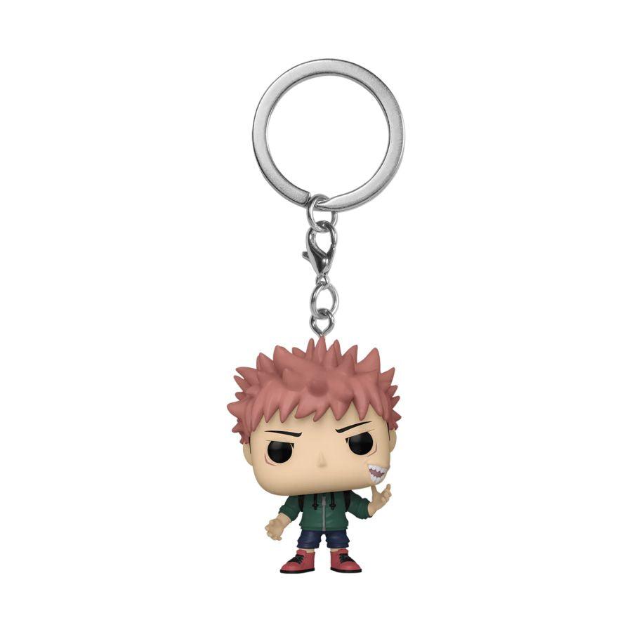 FUN73785 Jujutsu Kaisen - Itadori (Sakuna mouth) US Exclusive Pop! Keychain [RS] - Funko TBA - Titan Pop Culture