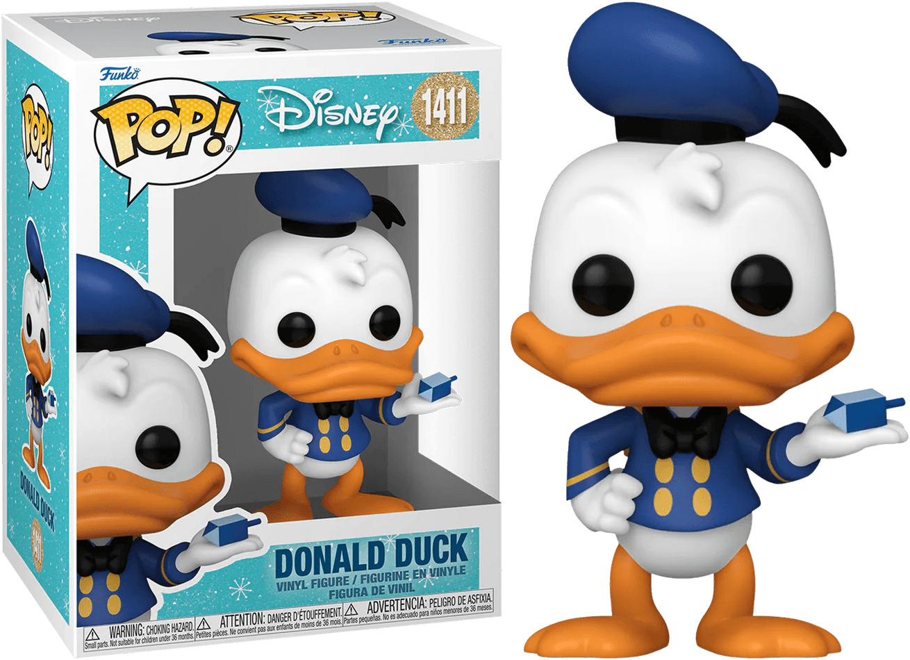 FUN73828 Disney - Hanukkah Donald Holiday Pop! Vinyl - Funko - Titan Pop Culture