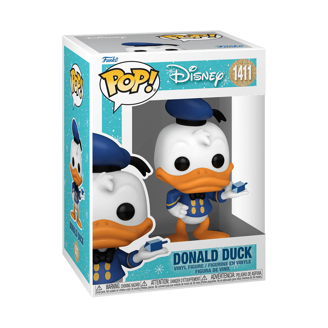 FUN73828 Disney - Hanukkah Donald Holiday Pop! Vinyl - Funko - Titan Pop Culture