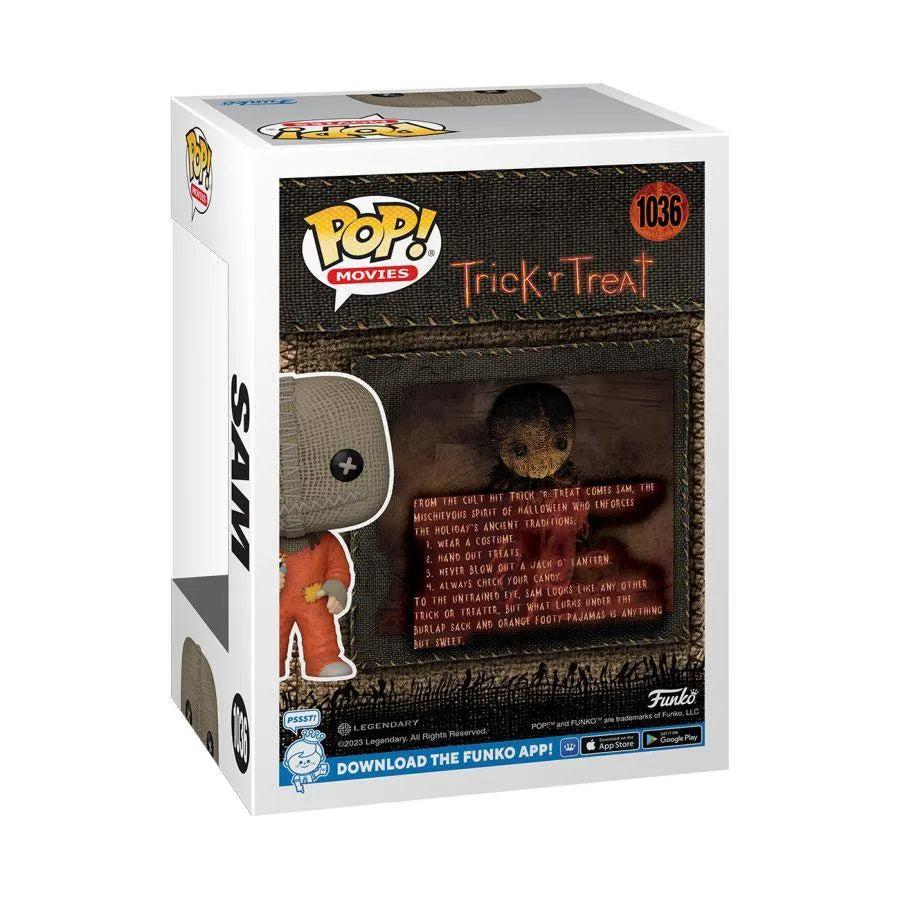 FUN73836 Trick R Treat - Sam with razor US Exclusive Flocked Pop! Vinyl [RS] - Funko - Titan Pop Culture