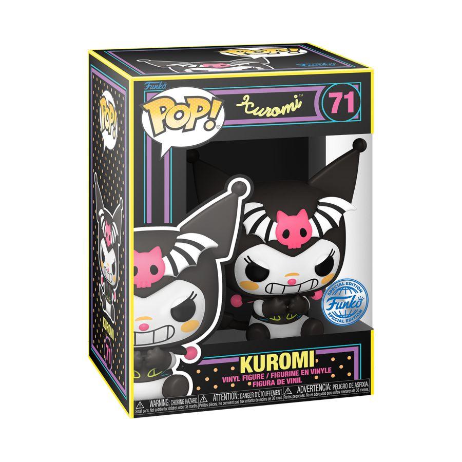 FUN73838 Hello Kitty - Ghost Kuromi US Exclusive Blacklight Pop! Vinyl [RS] - Funko TBA - Titan Pop Culture