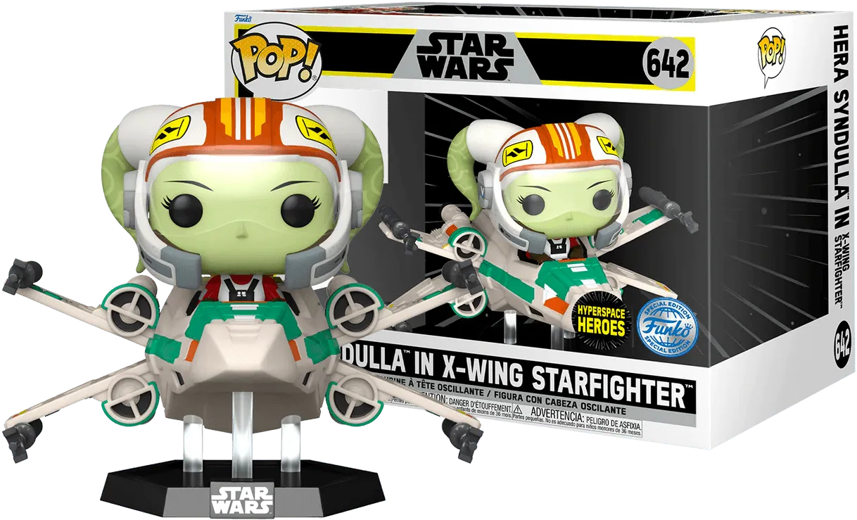 FUN73899 Star Wars: Rebels - Hera in X-Wing US Exclusive Pop! Ride [RS] - Funko - Titan Pop Culture