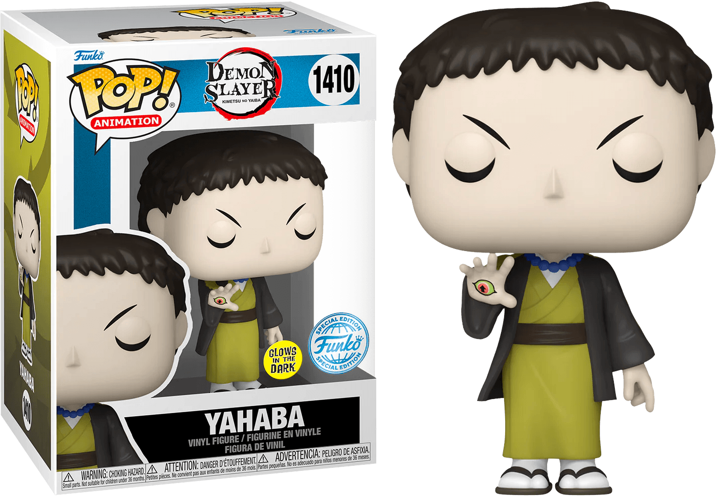 FUN73903 Demon Slayer - Yahaba US Exclusive Glow Pop! Vinyl [RS] - Funko - Titan Pop Culture