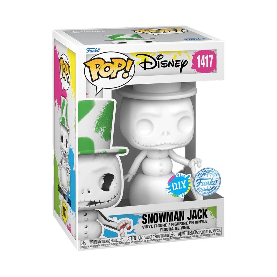 FUN73912 The Nightmare Before Christmas - Snowman Jack US Exclusive DIY Pop! Vinyl [RS] - Funko - Titan Pop Culture