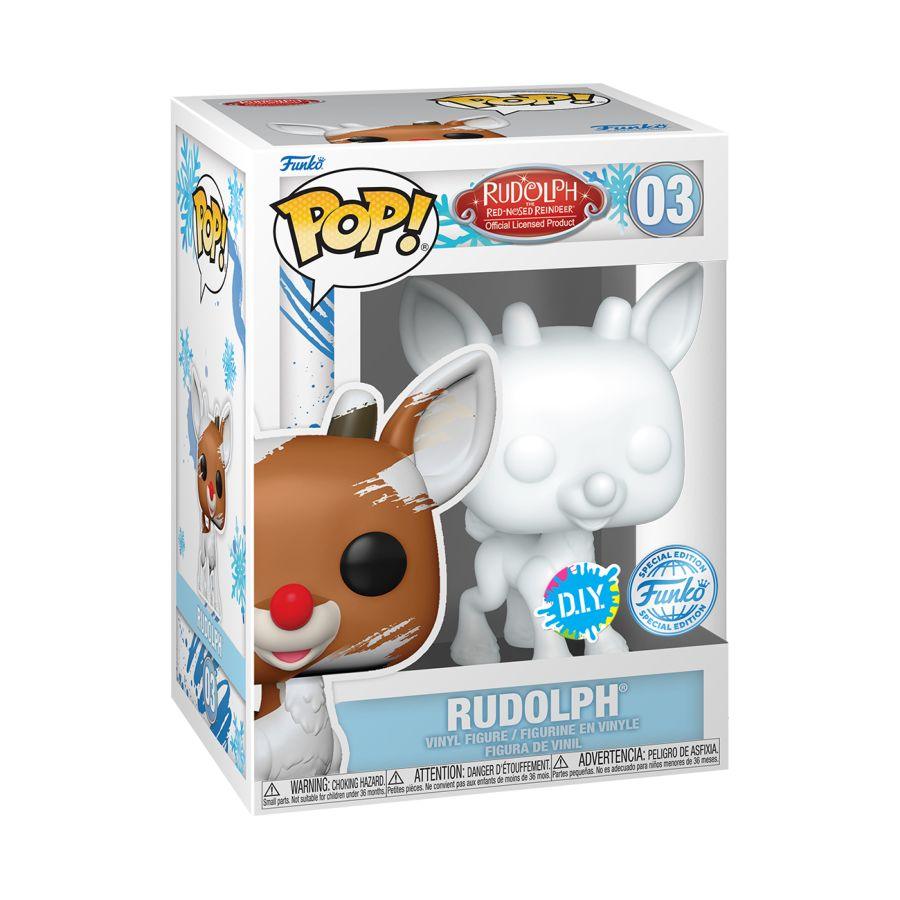 FUN73927 Rudolph - Rudolph US Exclusive DIY Pop! Vinyl [RS] - Funko - Titan Pop Culture