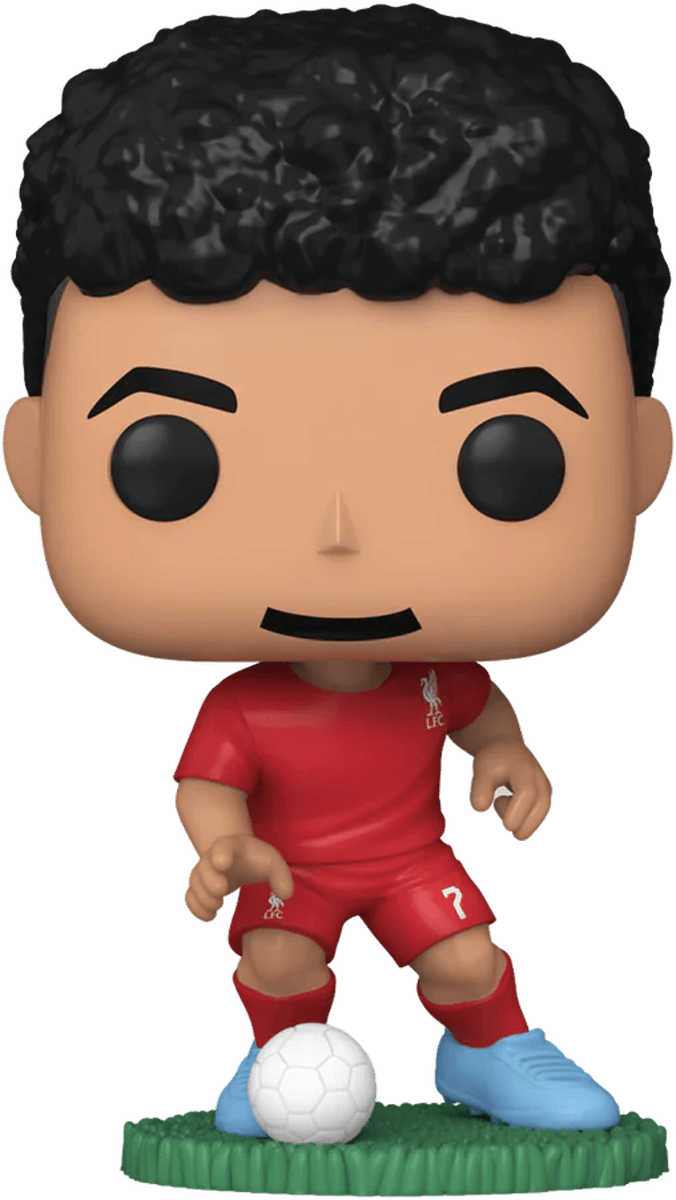 FUN73934 Football (Soccer) - Luis Diaz Liverpool Pop! Vinyl - Funko TBA - Titan Pop Culture