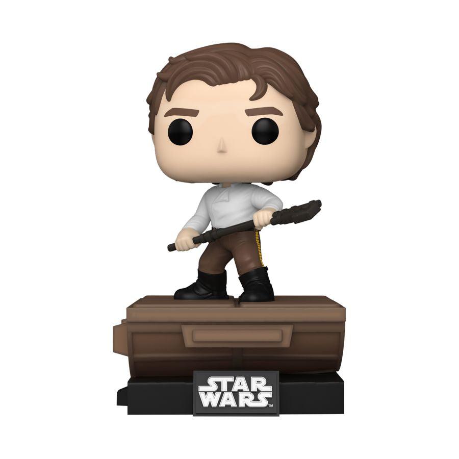 FUN73940 Star Wars: Return of the Jedi - Han Solo US Exclusive Build-A-Scene Pop! Deluxe [RS] - Funko - Titan Pop Culture