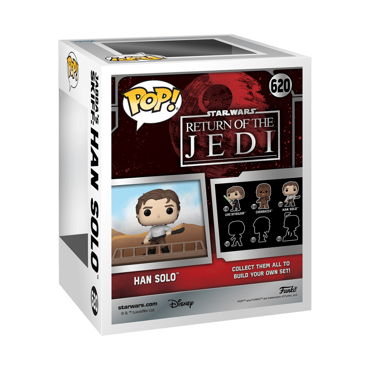 FUN73940 Star Wars: Return of the Jedi - Han Solo US Exclusive Build-A-Scene Pop! Deluxe [RS] - Funko - Titan Pop Culture