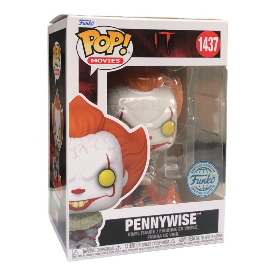 FUN73942 It (2017) - Pennywise (Dancing) US Exclusive Pop! Vinyl [RS] - Funko - Titan Pop Culture