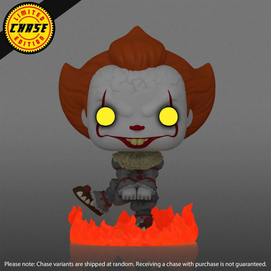 FUN73942 It (2017) - Pennywise (Dancing) US Exclusive Pop! Vinyl [RS] - Funko - Titan Pop Culture