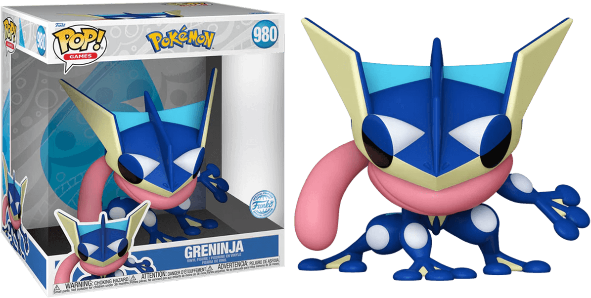 FUN73979 Pokemon - Greninja US Exclusive 10" Pop! Vinyl [RS] - Funko - Titan Pop Culture