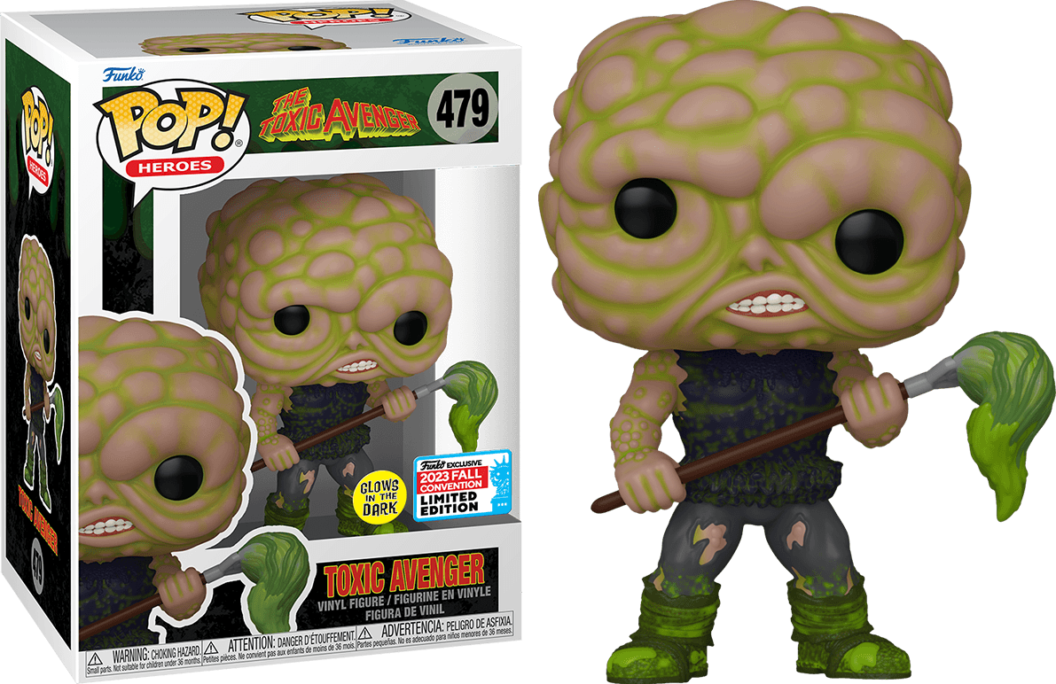 FUN74061 Troma - Toxic Avenger (Glow) NYCC 2023 US Exclusive Pop! Vinyl [RS] - Funko - Titan Pop Culture