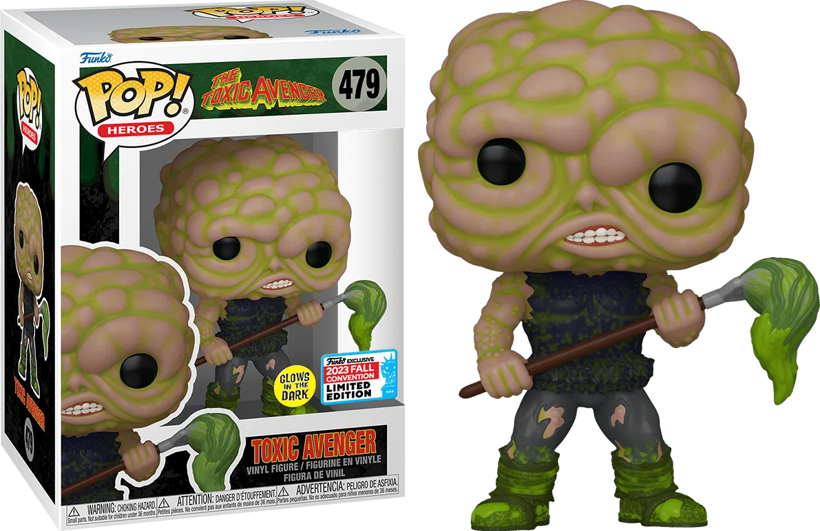 FUN74061 Troma - Toxic Avenger (Glow) NYCC 2023 US Exclusive Pop! Vinyl [RS] - Funko - Titan Pop Culture