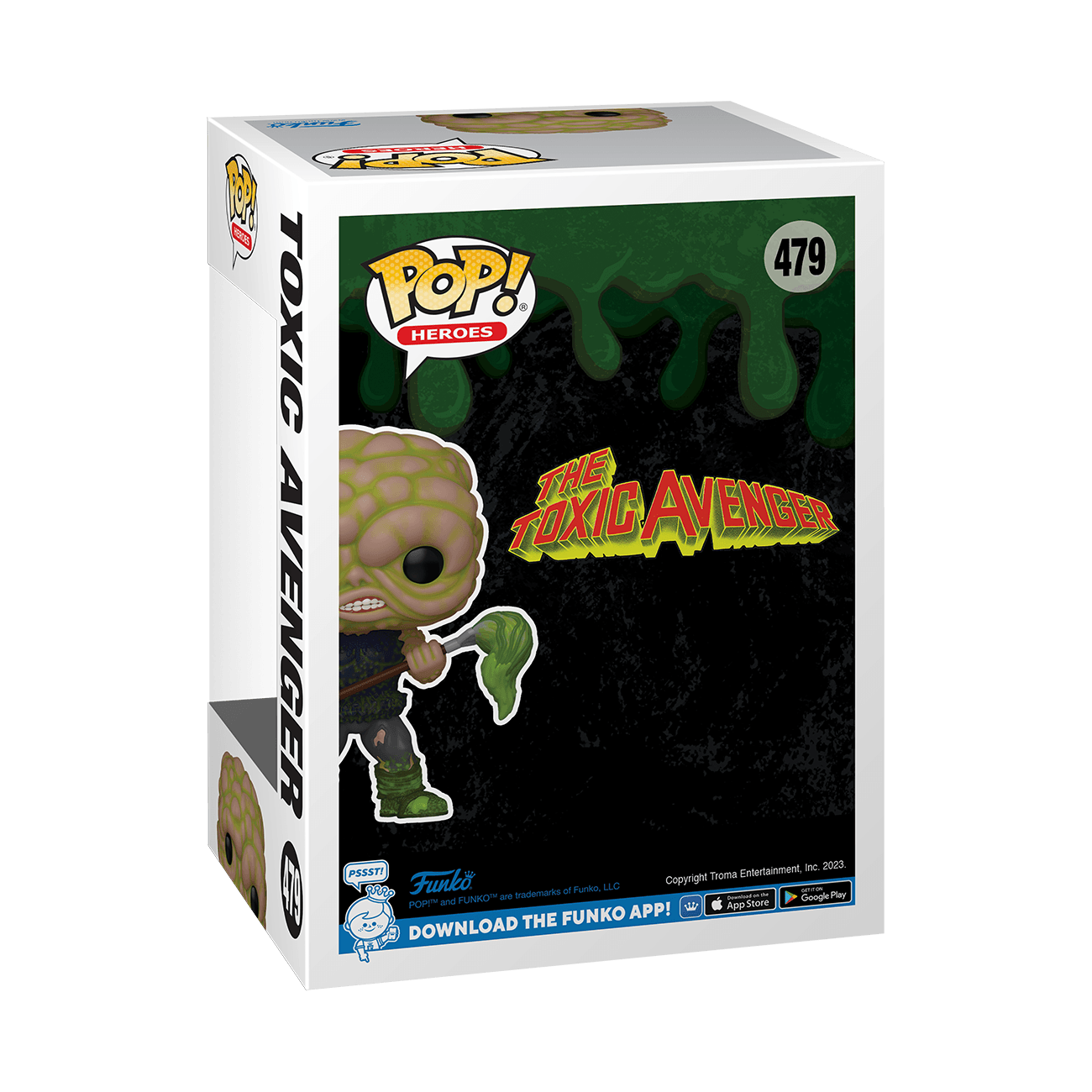 FUN74061 Troma - Toxic Avenger (Glow) NYCC 2023 US Exclusive Pop! Vinyl [RS] - Funko - Titan Pop Culture