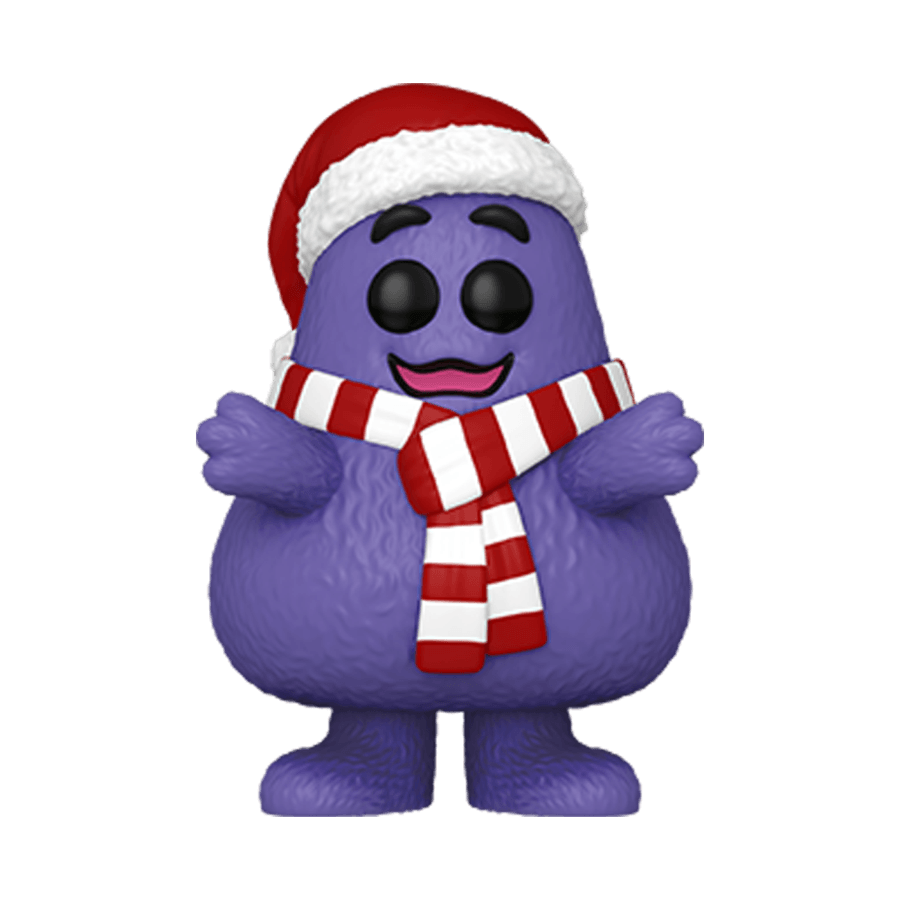 FUN74065 McDonalds - Holiday Grimace Pop! Vinyl - Funko TBA - Titan Pop Culture