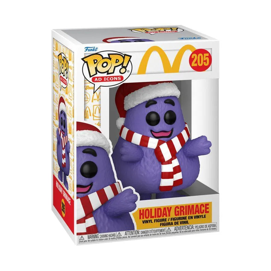 FUN74065 McDonalds - Holiday Grimace Pop! Vinyl - Funko TBA - Titan Pop Culture