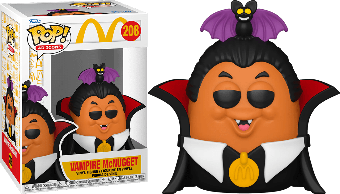 FUN74068 McDonalds - Vampire McNugget Pop! Vinyl - Funko - Titan Pop Culture