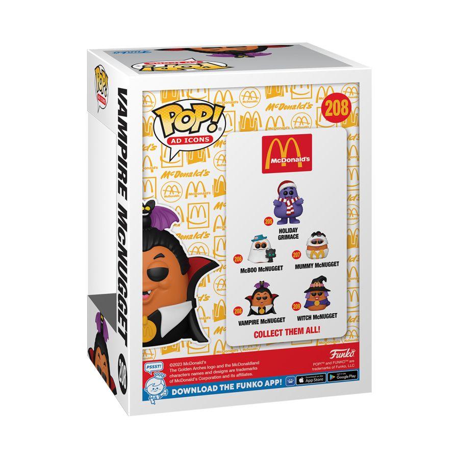 FUN74068 McDonalds - Vampire McNugget Pop! Vinyl - Funko - Titan Pop Culture