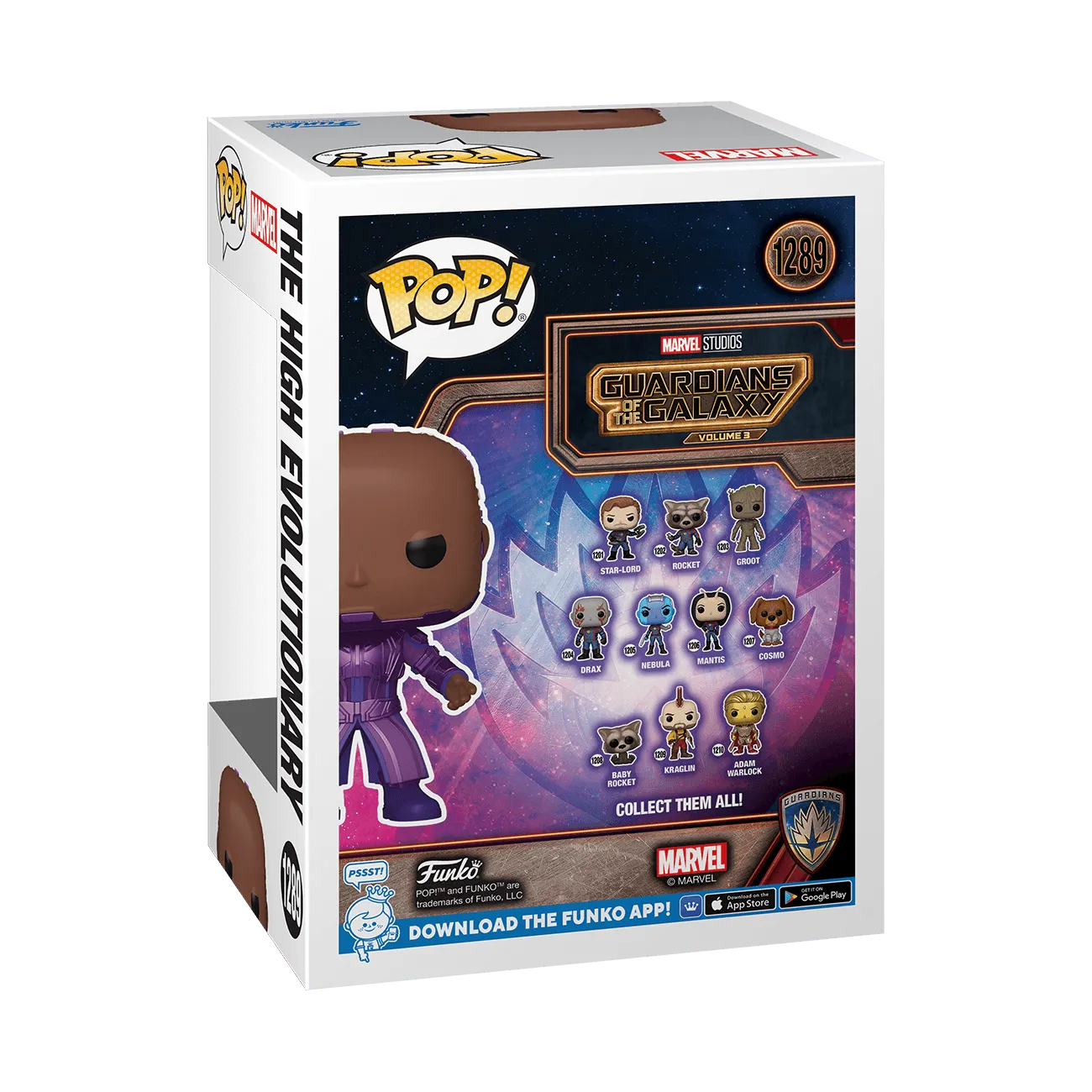 FUN74099 Guardians of the Galaxy Vol. 3 - High Evolutionary Metallic NYCC 2023 US Exclusive Pop! Vinyl [RS] - Funko - Titan Pop Culture