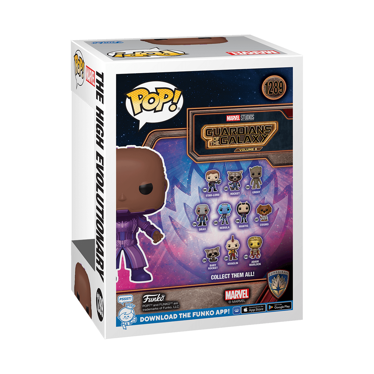 FUN74099 Guardians of the Galaxy Vol. 3 - High Evolutionary Metallic NYCC 2023 US Exclusive Pop! Vinyl [RS] - Funko - Titan Pop Culture