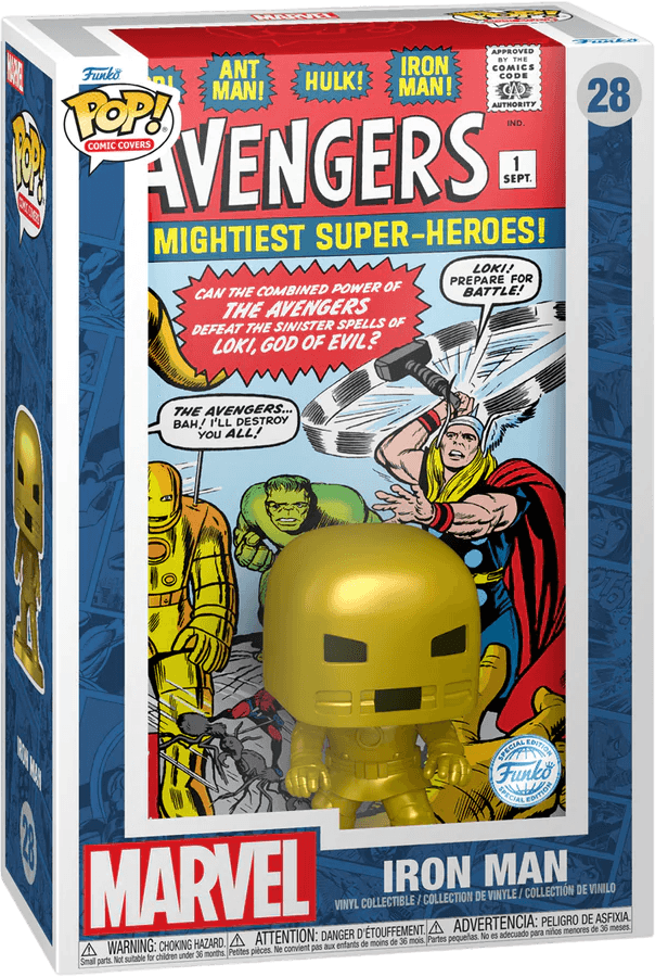 FUN74133 The Avengers - Iron Man Issue #1 Pop! Comic Covers Vinyl - Funko - Titan Pop Culture