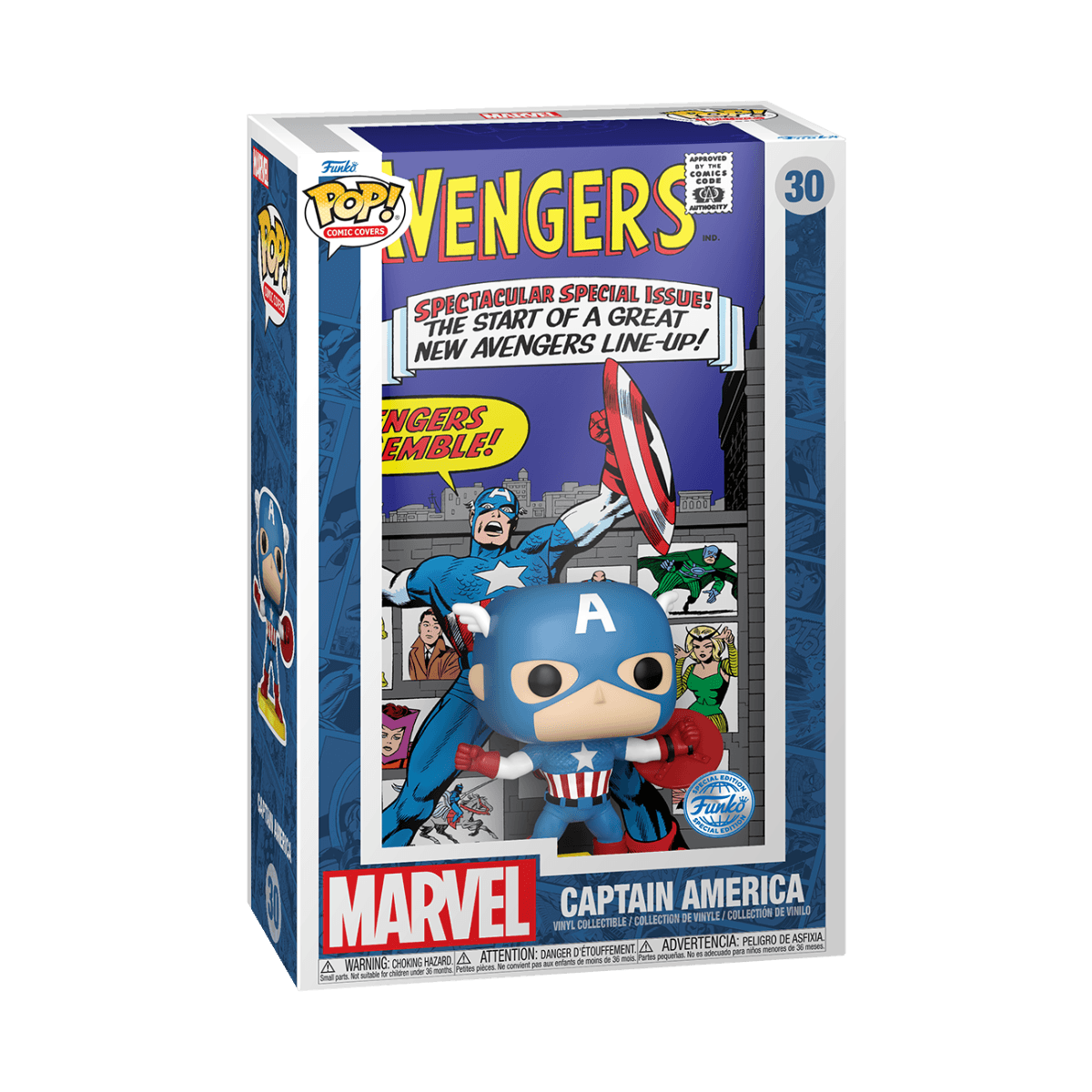 FUN74134 Marvel Comics - Avengers #16 US Exclusive Pop! Comic Cover [RS] - Funko - Titan Pop Culture