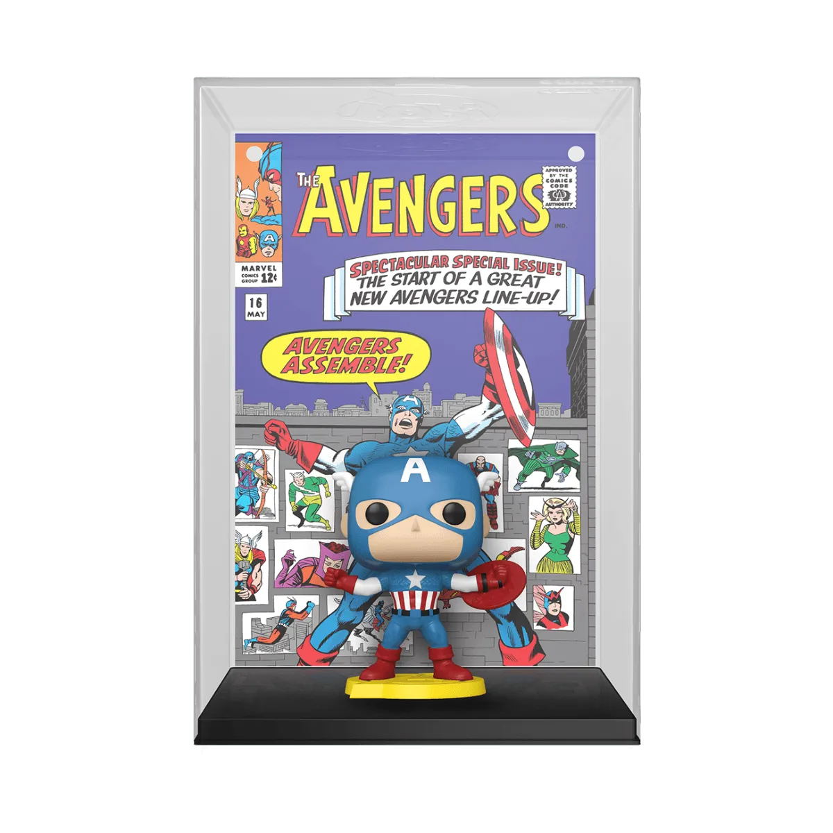 FUN74134 Marvel Comics - Avengers #16 US Exclusive Pop! Comic Cover [RS] - Funko - Titan Pop Culture