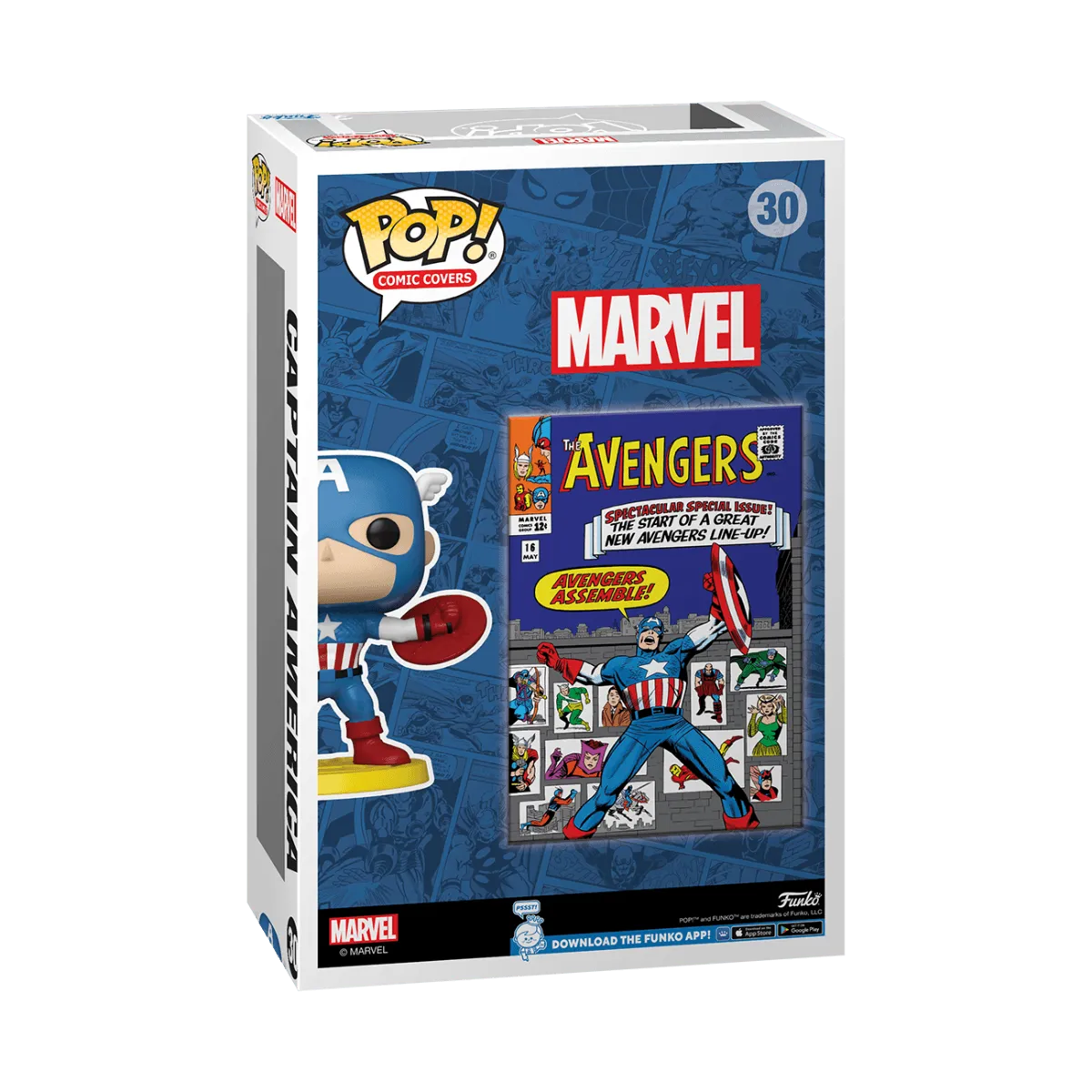 FUN74134 Marvel Comics - Avengers #16 US Exclusive Pop! Comic Cover [RS] - Funko - Titan Pop Culture